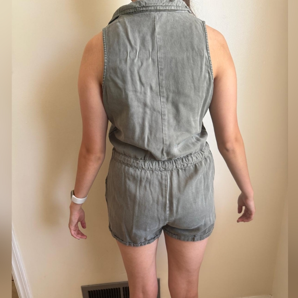 Universal Thread Olive Green Romper - image 5